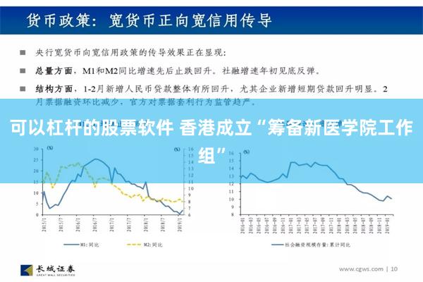 可以杠杆的股票软件 香港成立“筹备新医学院工作组”