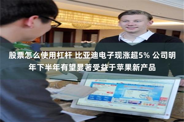 股票怎么使用杠杆 比亚迪电子现涨超5% 公司明年下半年有望显